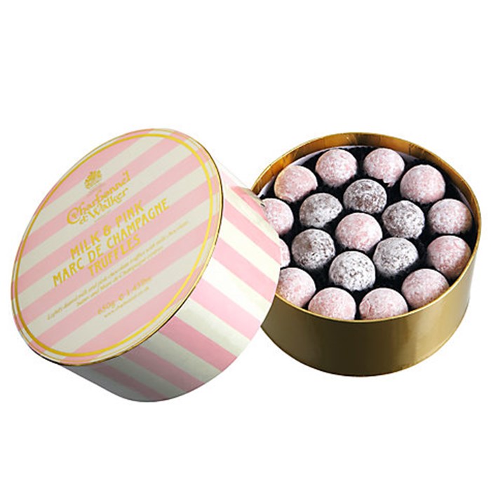 View Charbonnel - Milk And Pink Marc De Champagne Truffles &#40;650g&#41;