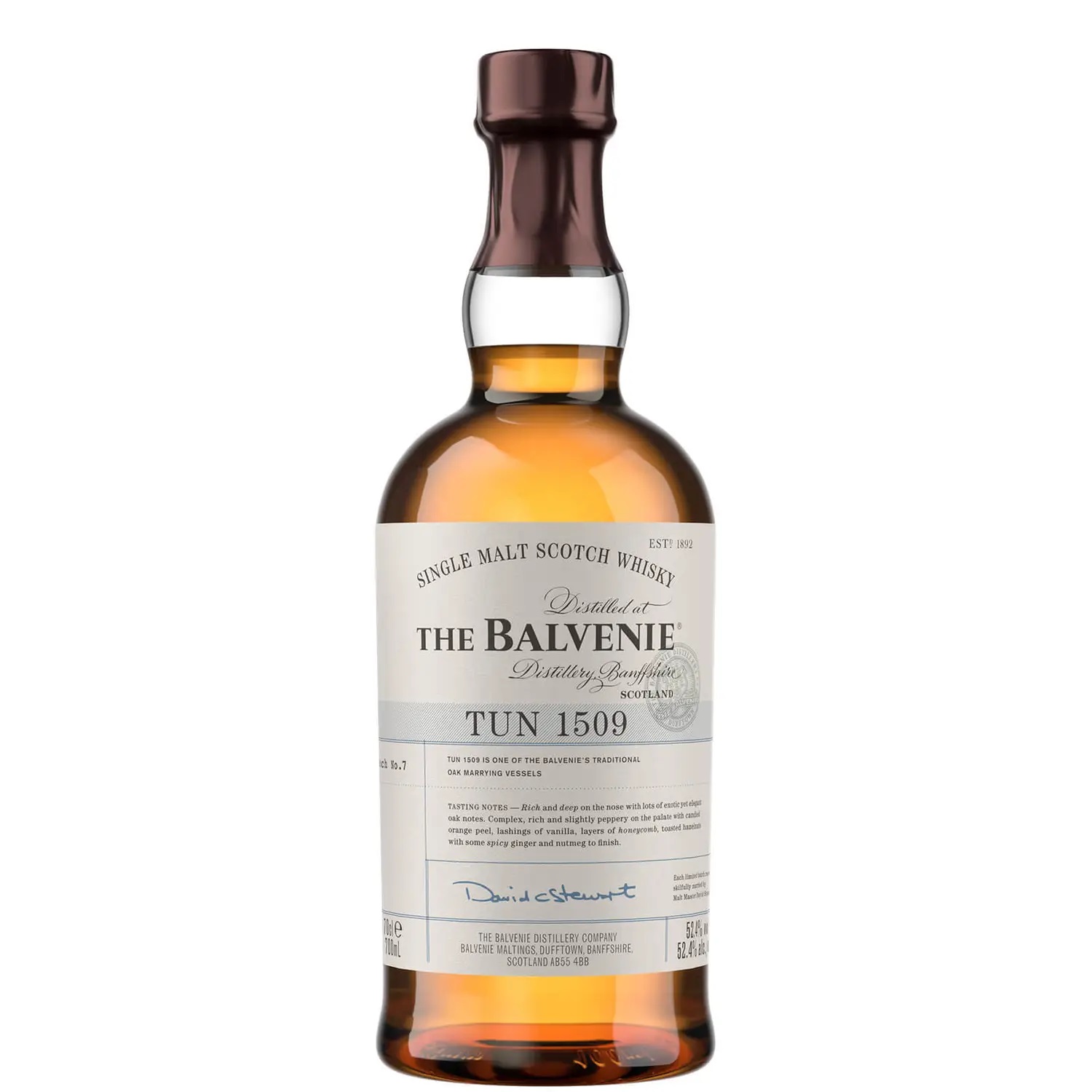 Balvenie Tun 1509 Batch 7 Single Malt Scotch Whisky 70cl | Buy online for  nationwide delivery | Champagne King