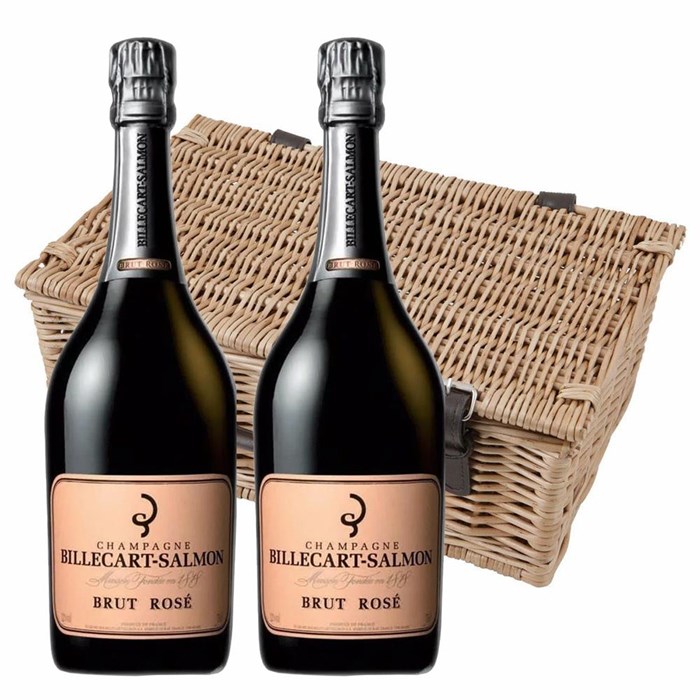 View Billecart Salmon Le Rose Champagne 75cl Twin Hamper (2x75cl)