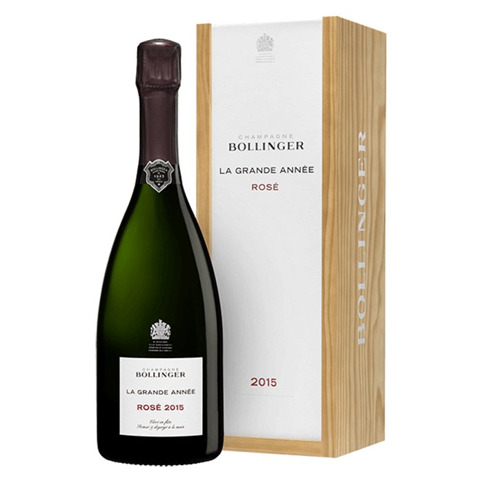 View Bollinger Grande Annee 2015 Vintage Rose Champagne 75cl