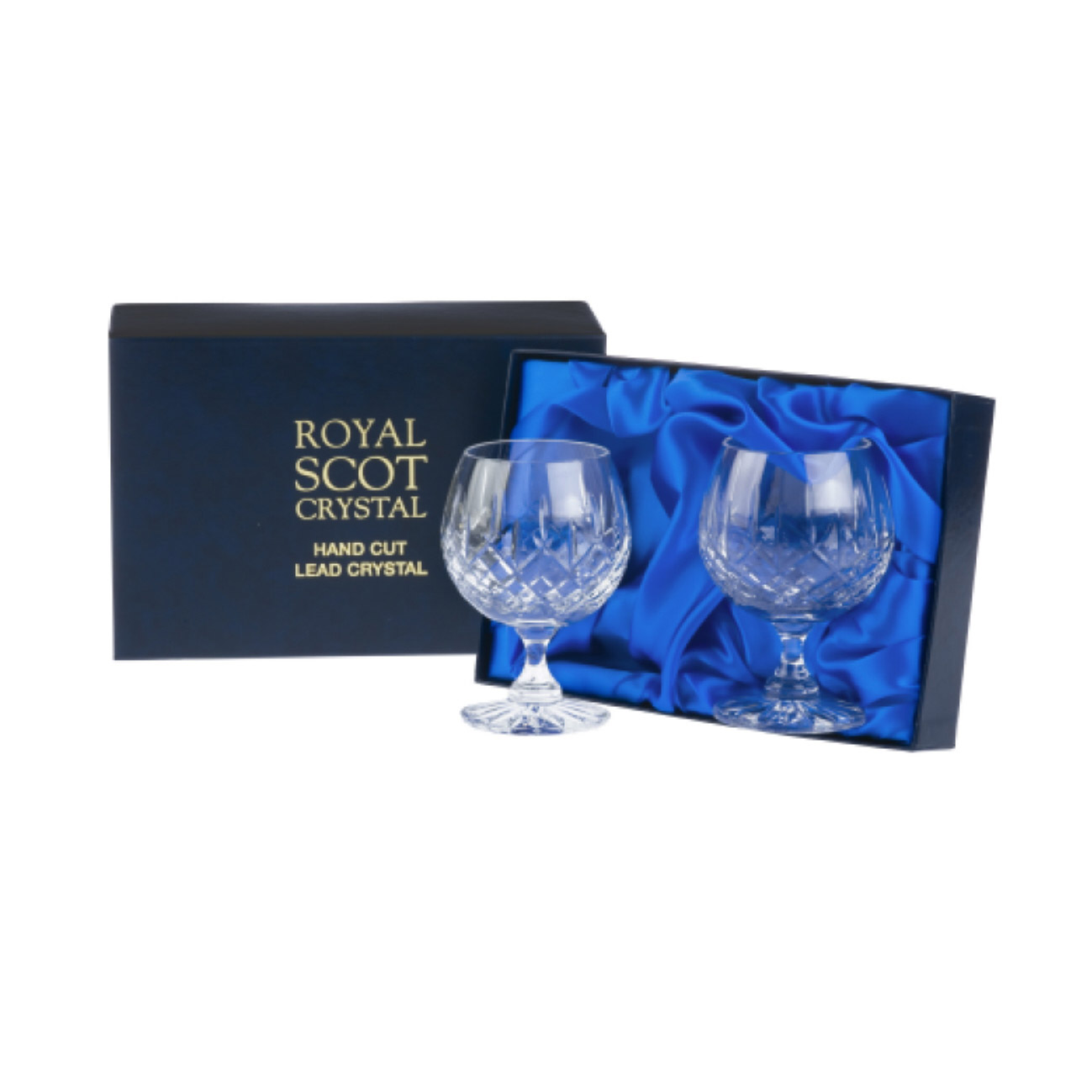 Buy Presentation Boxed Pair of London Royal Scot Brandy Glasses | Buy ...