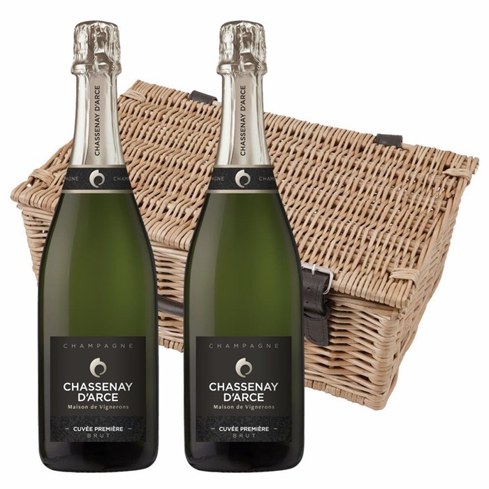 View Chassenay d'Arce Cuvee Premiere Brut Champagne 75cl Twin Hamper (2x75cl)