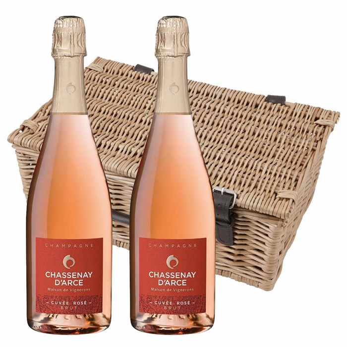 View Chassenay dArce Cuvee Rose Champagne 75cl Twin Hamper (2x75cl)