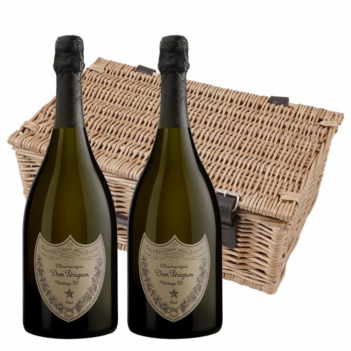 View Dom Perignon Brut 2015 Champagne 75cl Twin Hamper (2x75cl)