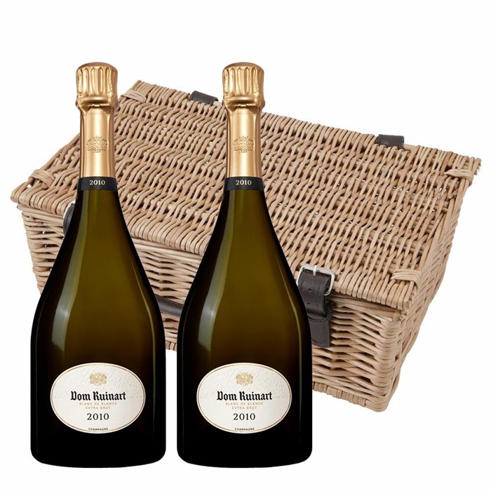 View Dom Ruinart Blanc de Blancs 2010 Champagne 75cl Twin Hamper (2x75cl)