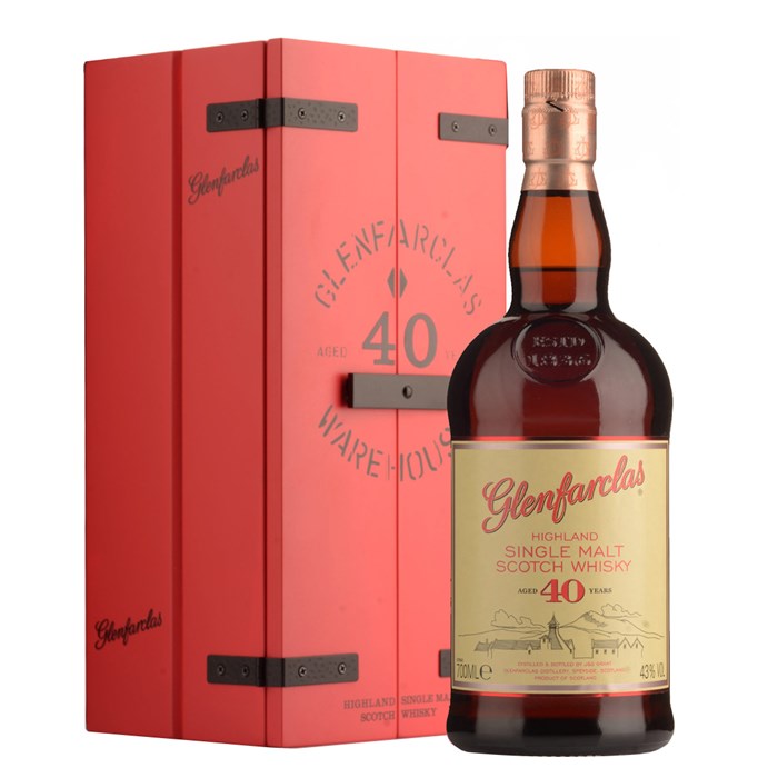 View Glenfarclas 40 Year Old Speyside Single Malt Scotch Whisky 70cl