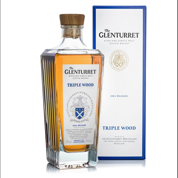 View The Glenturret Triple Wood Single Malt Scotch Whisky 70cl