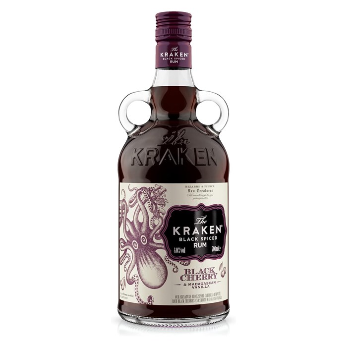 View Kraken Black Cherry and Madagascan Vanilla Rum 70cl