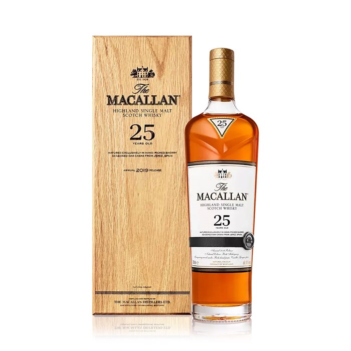 View The Macallan 25 year Old Sherry Oak 70cl 2019