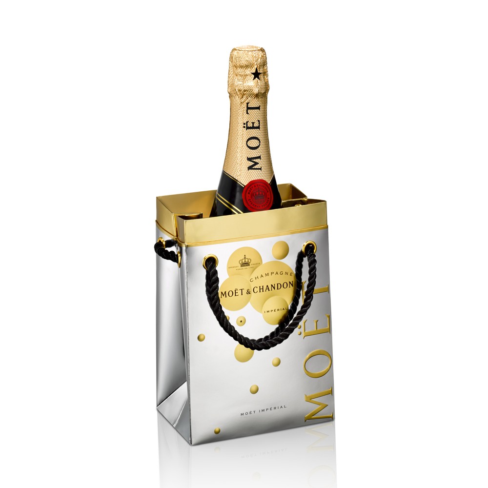 Moet & Chandon Brut NV Mini Moet Champagne 20cl with Gold Flute
