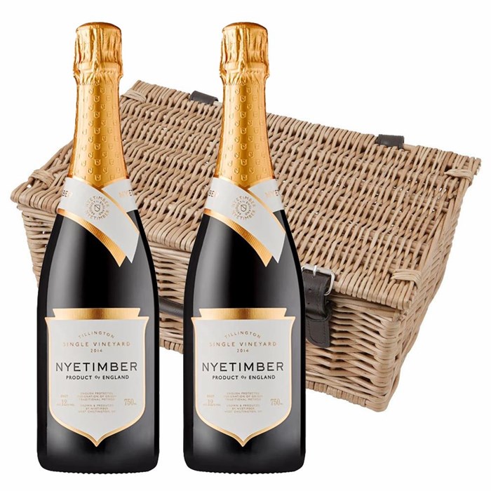 View Nyetimber Tillington Single Vineyard 2014 English Sparkling 75cl Twin Hamper (2x75cl)