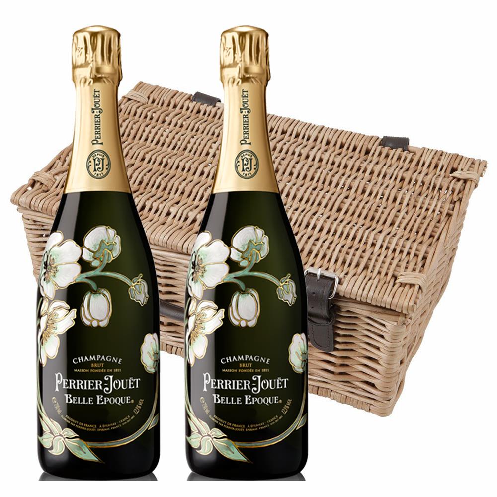 Perrier Jouet Belle Epoque Brut 2012 Champagne 75cl Twin Hamper (2x75cl ...