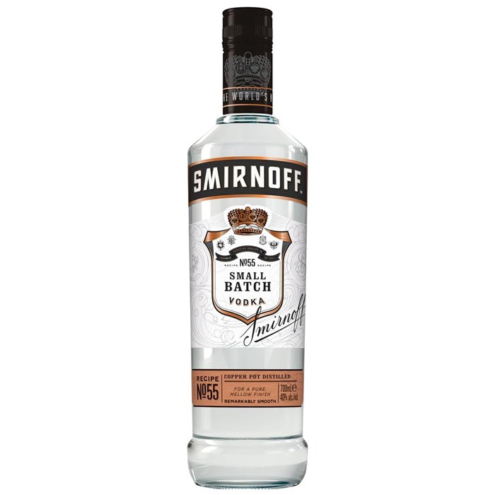 View Smirnoff No. 55 Small Batch Black Vodka 70 cl