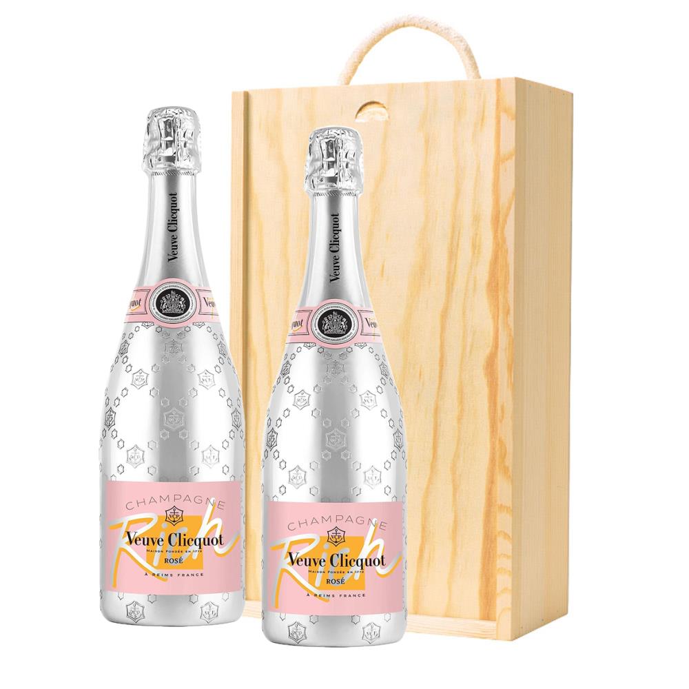 Veuve Clicquot Rich Rose Champagne 750ml 