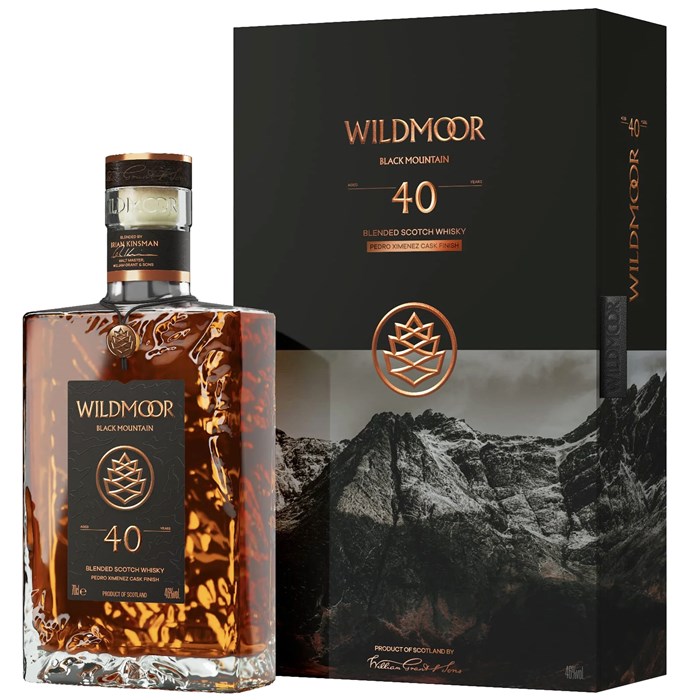 View Wildmoor 40 year old Rugged Mountain Blended Scotch Whisky 70cl