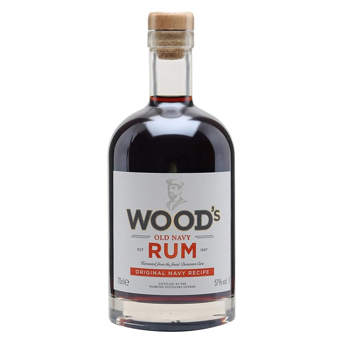 View Woods Old Navy Dark Rum 70cl