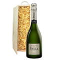 Buy & Send Ayala Brut Nature Champagne 75cl In Pine Gift Box