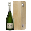 Buy & Send Ayala Brut Nature Champagne 75cl Oak Luxury Gift Boxed