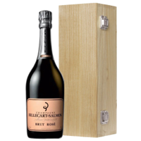 Buy & Send Billecart Salmon Le Rose Champagne 75cl Oak Luxury Gift Boxed