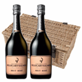 Buy & Send Billecart Salmon Le Rose Champagne 75cl Twin Hamper (2x75cl)