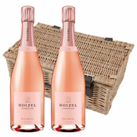 Buy & Send Boizel Rose Absolu Champagne 75cl Twin Hamper (2x75cl)