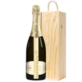 Buy & Send Chandon Brut Sparkling Wine 75cl In Pine Gift Box