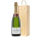 Buy & Send Jules Feraud Brut Champagne 75cl In Pine Gift Box