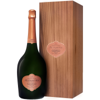 Buy & Send Magnum of Laurent Perrier Alexandra Rose 2012 Champagne 150cl in Wood Box