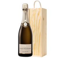 Buy & Send Louis Roederer Collection 245 Champagne 75cl In Pine Gift Box