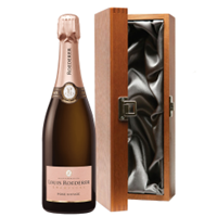 Buy & Send Louis Roederer Vintage Rose 2017 Champagne 75cl in Luxury Elm Wood  Gift Box