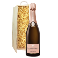 Buy & Send Louis Roederer Vintage Rose 2017 Champagne 75cl In Pine Gift Box