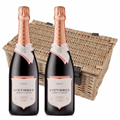 Buy & Send Nyetimber Rose English Sparkling Wine 75cl Twin Hamper (2x75cl)