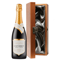 Buy & Send Nyetimber Tillington Single Vineyard 2014 English Sparkling 75cl in Luxury Elm Wood  Gift Box