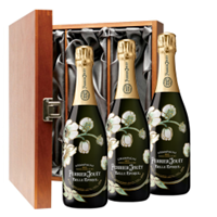 Buy & Send Perrier Jouet Belle Epoque Brut 2014 Champagne 75cl Three Bottle Luxury Gift Box