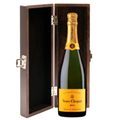 Buy & Send Veuve Clicquot Brut Yellow Label Champagne 75cl in Luxury Elm Wood  Gift Box